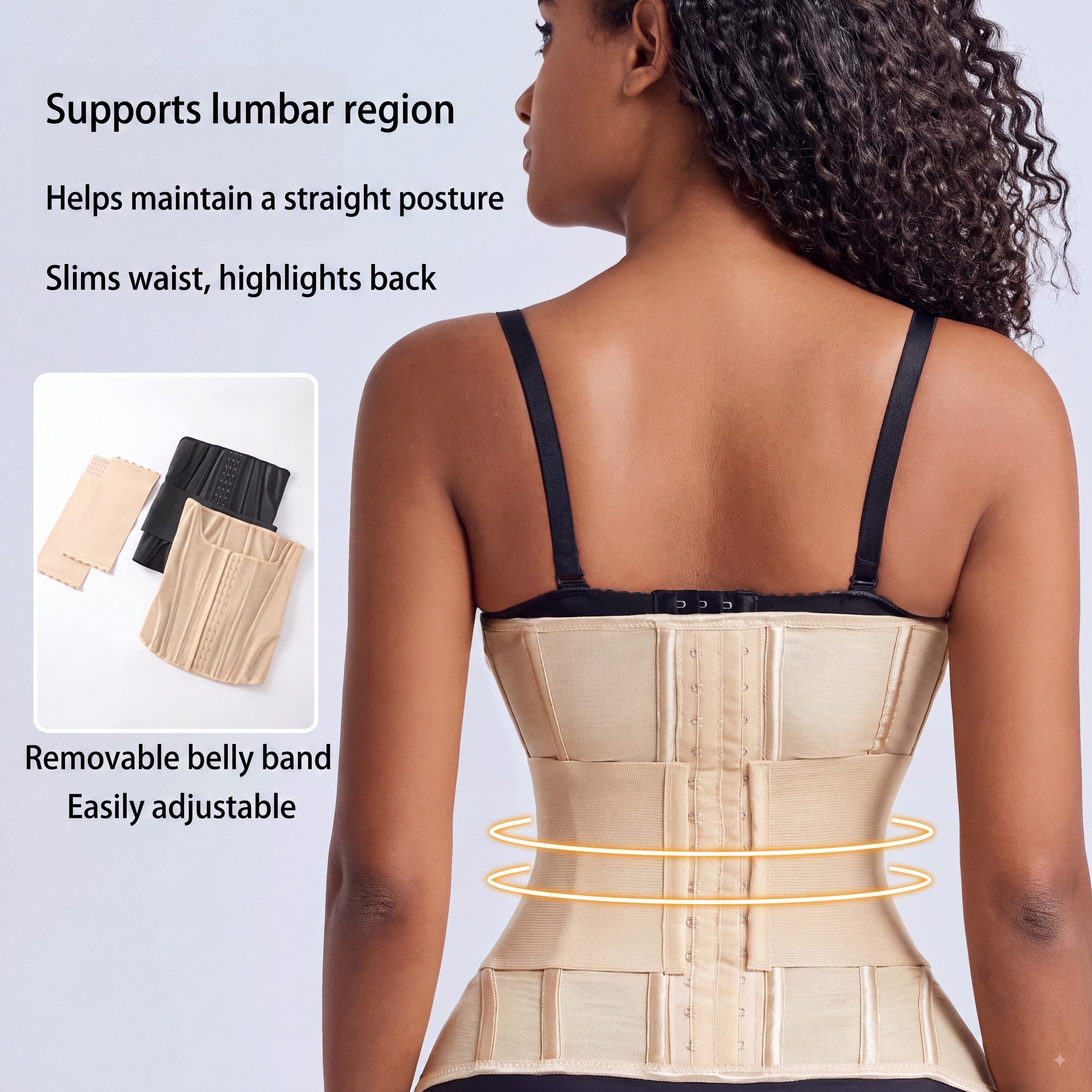 Waist Shapewear for Women Corset Sport Workout Belly Band Gym