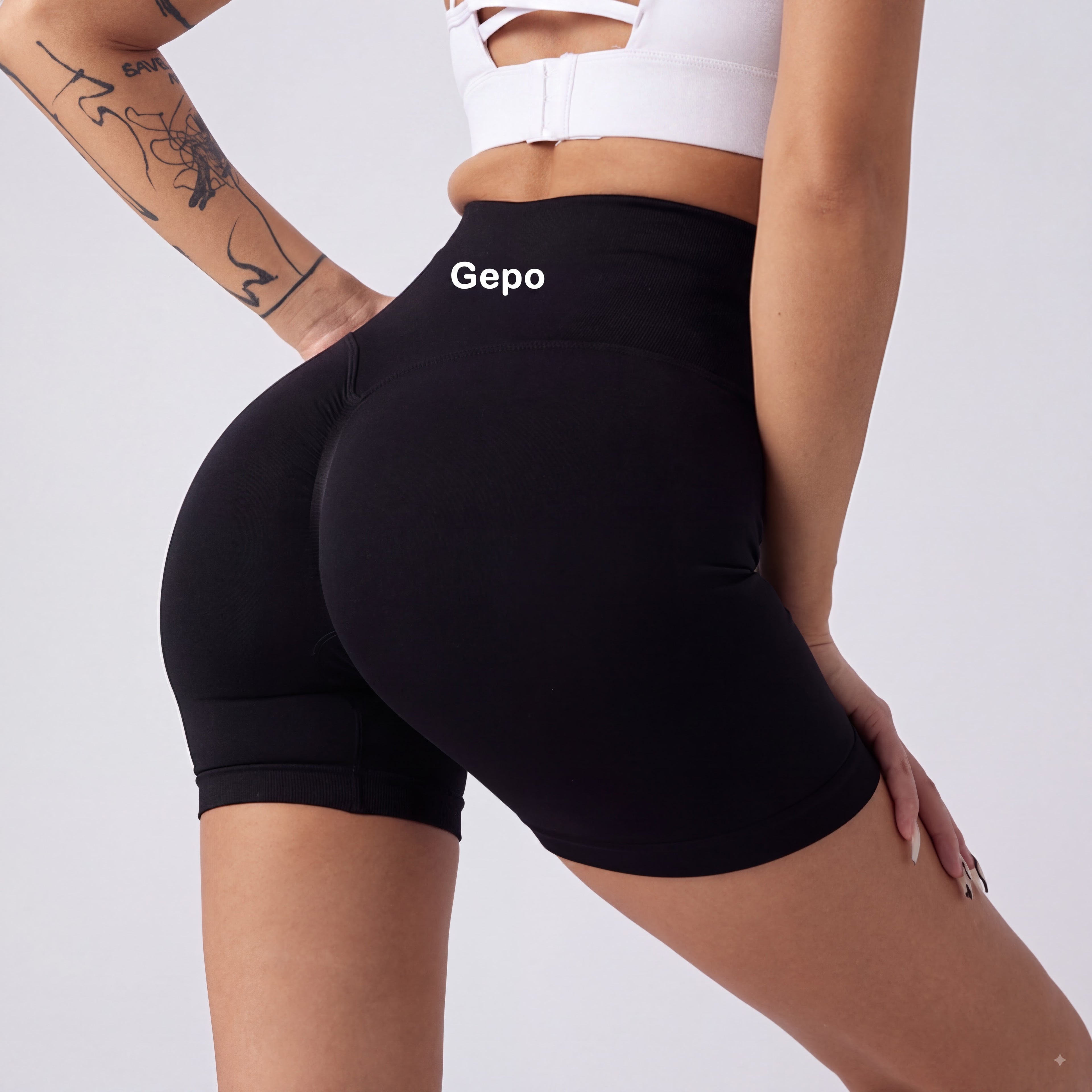 YOGA Secretsculpt Womens Butterlift High Waist Scrunch Butt Biker Shorts 4/6 Inches - No Front Seam Workout Gym Booty