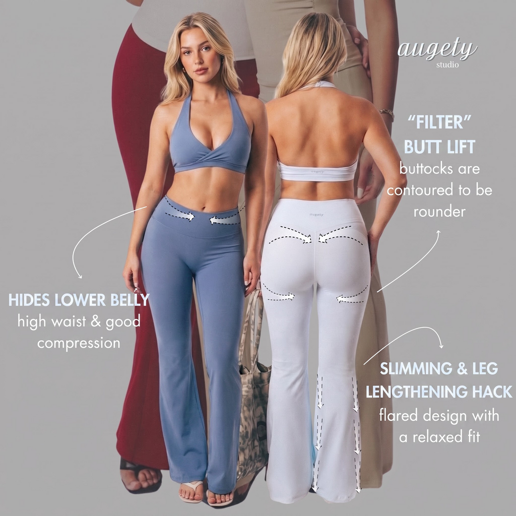 FITME No Front Seam High Waisted Workout Leggings for Women Buttery Soft Yoga Pants Gym Athletic Tights
