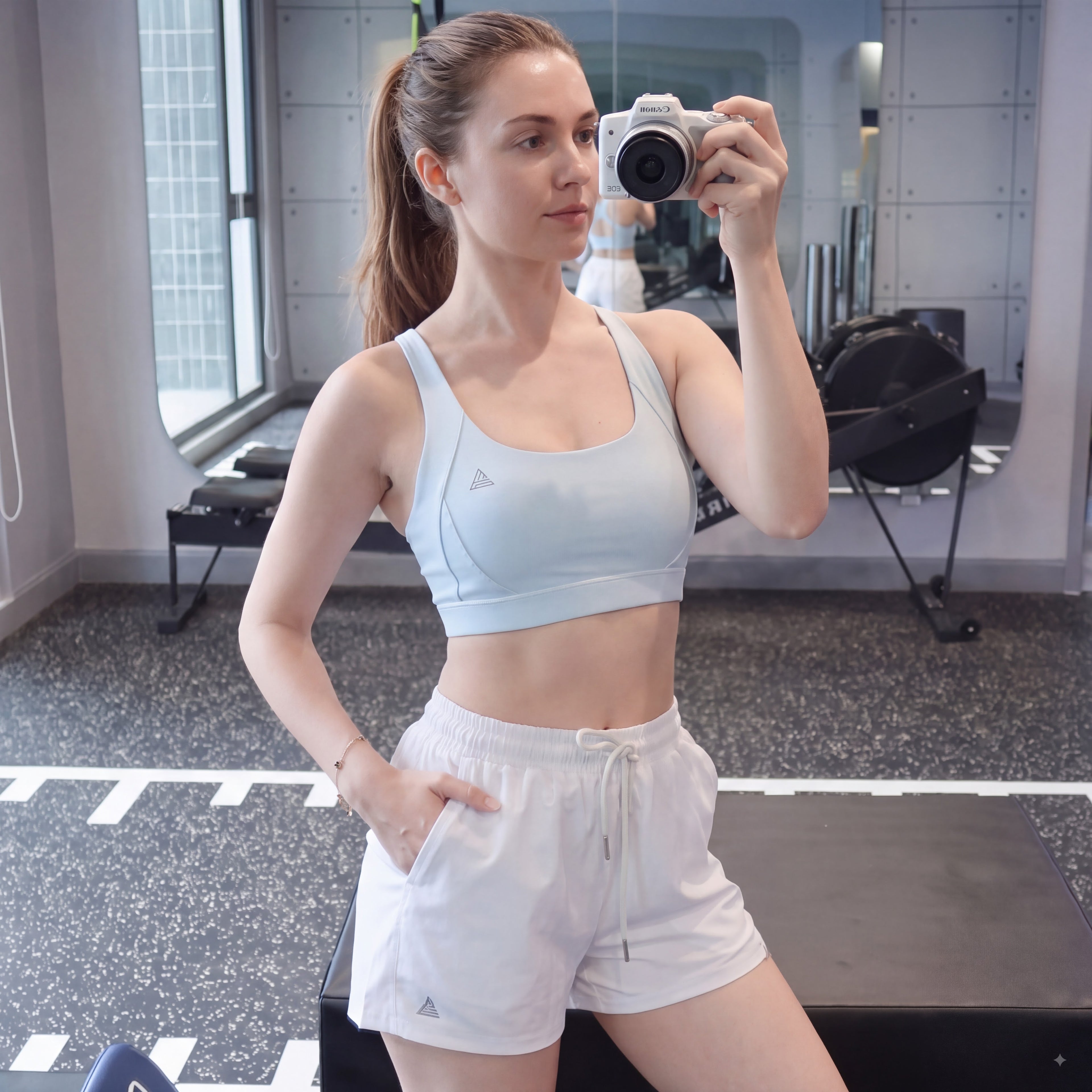 Women's Yoga Bra, Shockproof & Push-Up Design, Gym Sports Bra, Impact Sports Bra, Outdoor Fitness Training Sports Bra, Comfortable Workout Top for Women