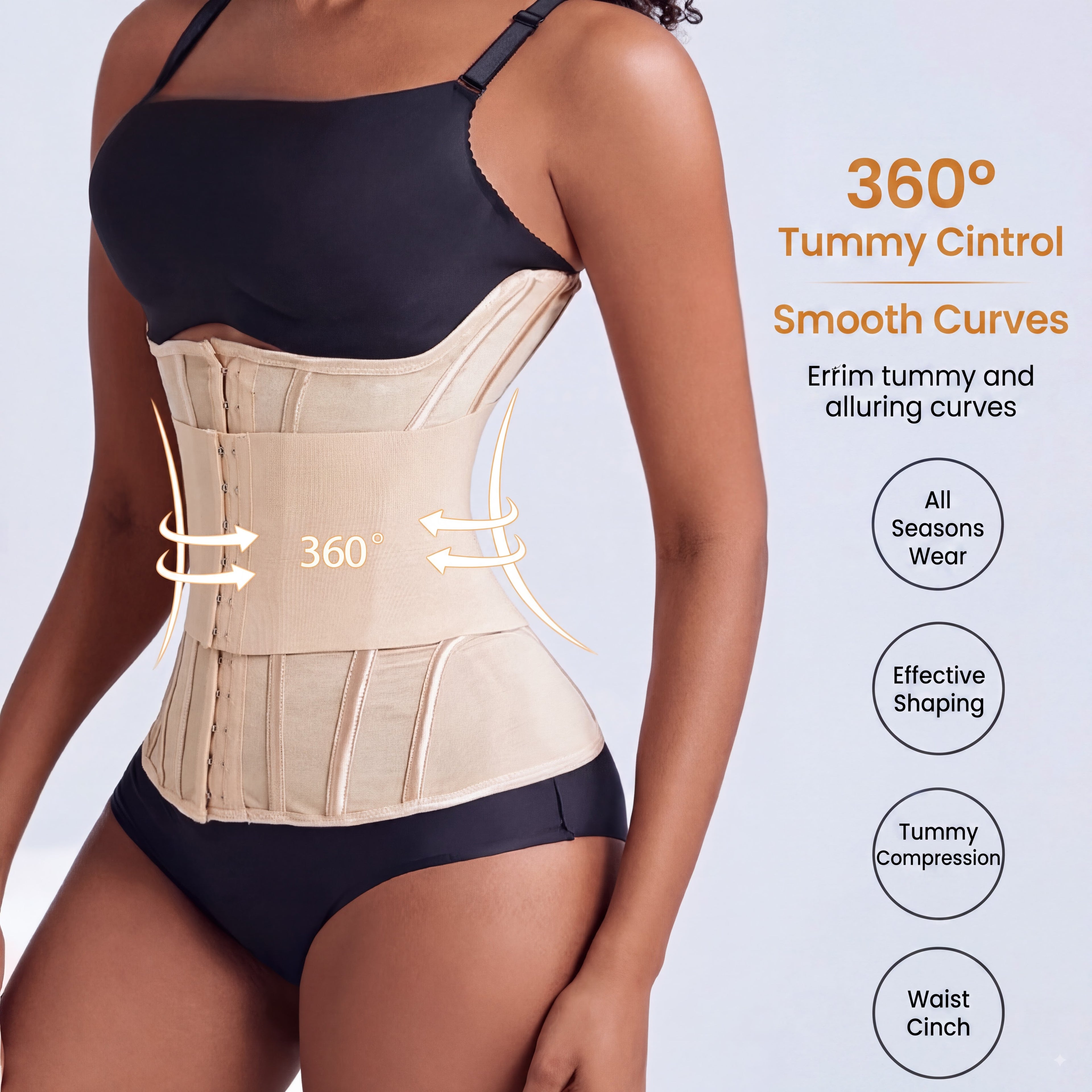 Waist Shapewear for Women Corset Sport Workout Belly Band Gym