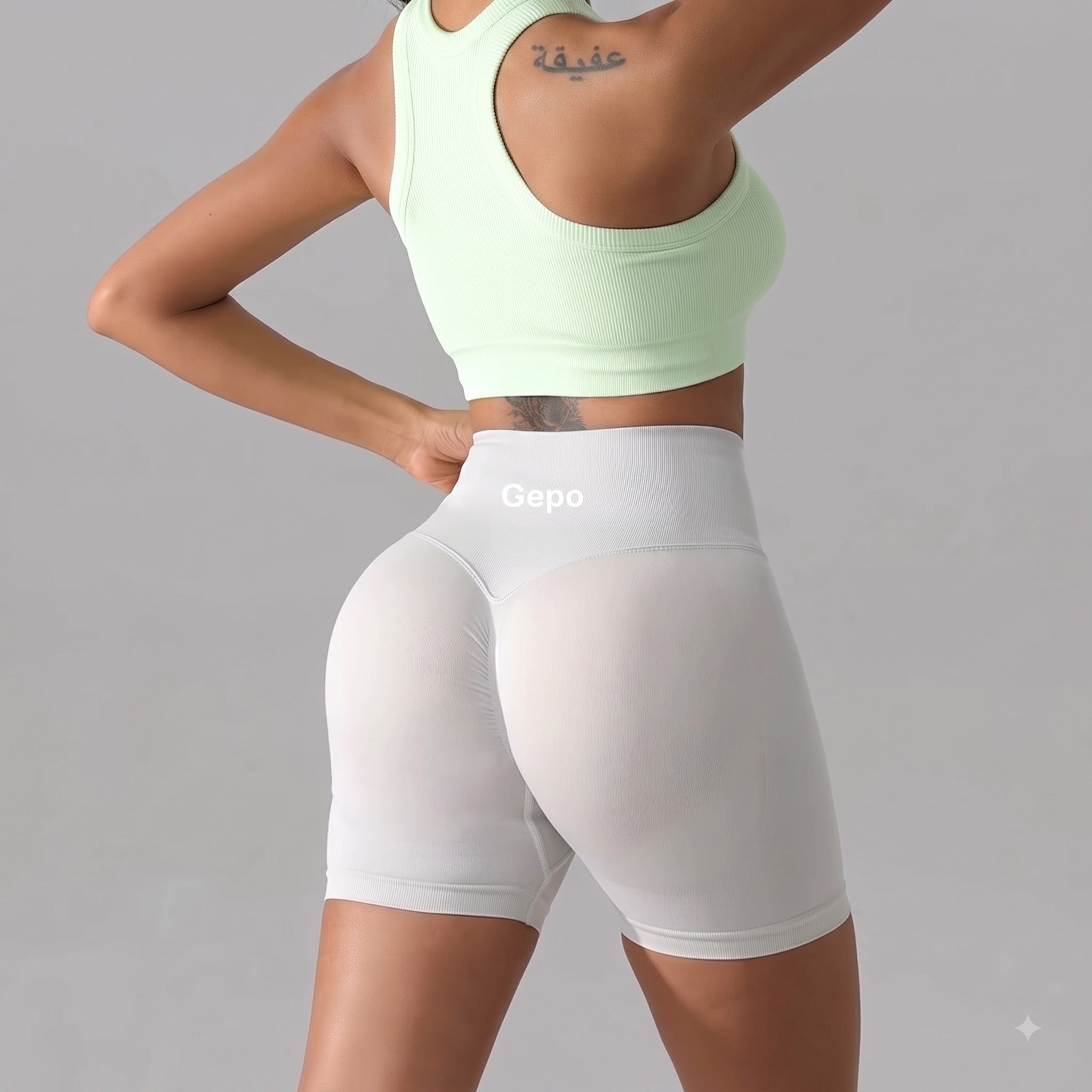 YOGA Secretsculpt Womens Butterlift High Waist Scrunch Butt Biker Shorts 4/6 Inches - No Front Seam Workout Gym Booty