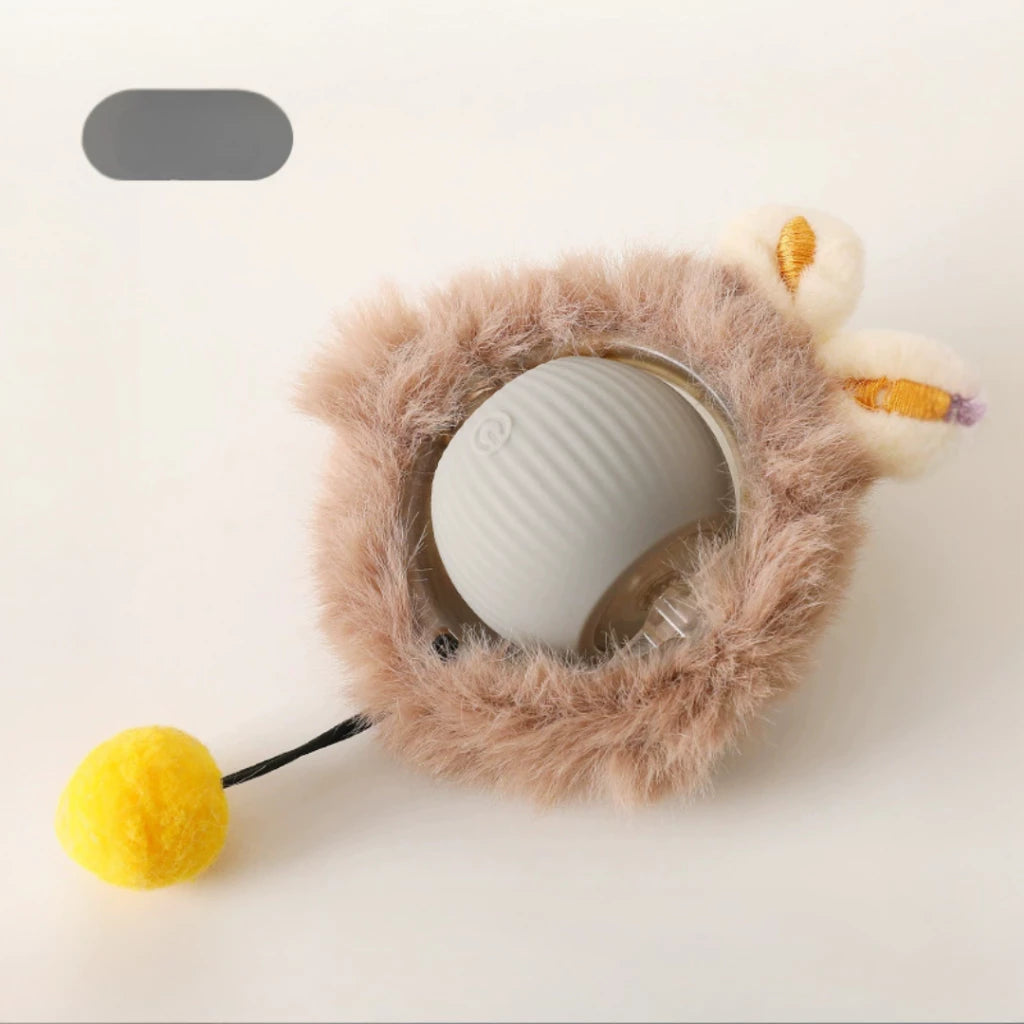 Interactive Cat & Dog Teaser Toy with Two Additional Tails, Kitten Rolling Ball Toy, Pet Supplies, Dog & Cat Accessories Cute dog toys